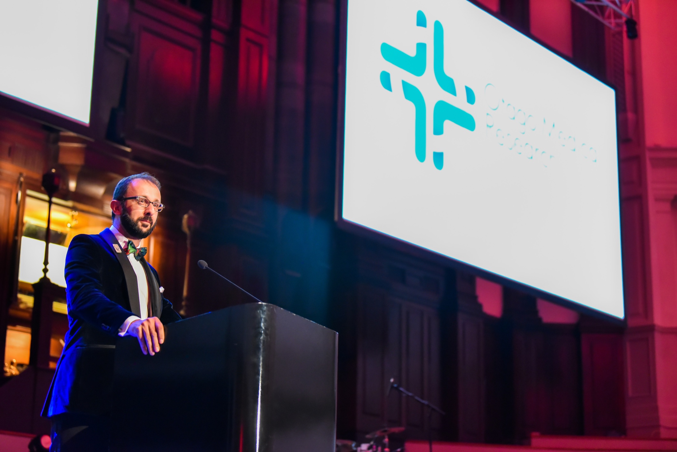 Chris Jackson speaking at a cancer advocacy event in Aotearoa New Zealand